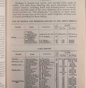 1914 Canada GTR railway pamphlet ‘PLAYGROUNDS of CANADA New England‘