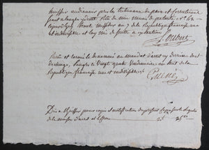 1799 France ordre d’arrestation Langres (Haute Marne)