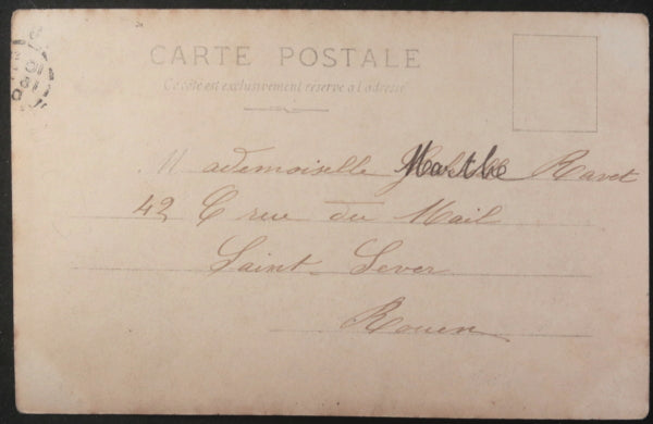 1904 France CPA photo danse ‘Le Cake Walk au Nouveau Cirque’