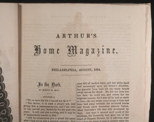 1864 USA Civil War era Arthur’s Home Magazine