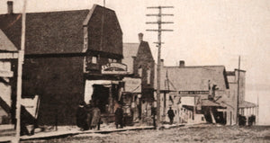 1905 Canada photo postcard Main Street Haileybury Ontario