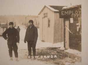 c. 1908 Canada photo postcard  Gowganda ON Silver Rush