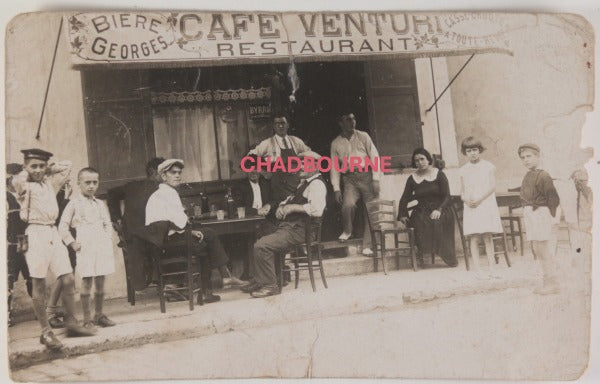 France carte postale photo Cafe Venturi