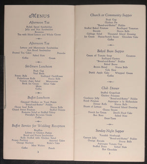 c. 1930s USA two recipe pamphlets from ‘Best Foods’