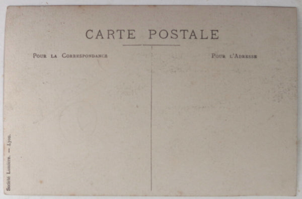 c. 1905 France carte postale photo 5 hommes dans  auto De DIon-Bouton