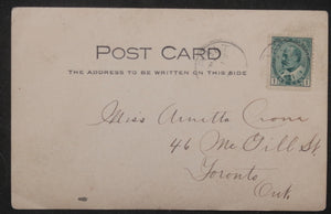 Early 1900s Canada humorous postcard silver rush mining town Cobalt ON