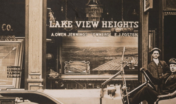 1912 Canada Calgary photo postcard real estate speculation!