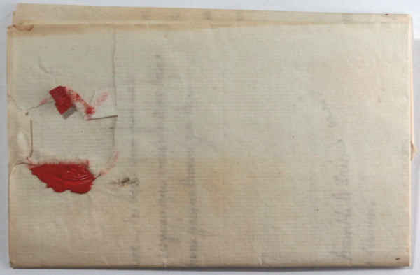 18eme France deux lettres pour Marquis Clermont Mont St Jean