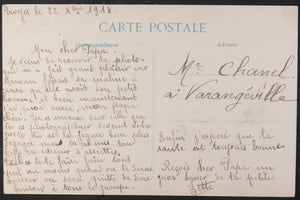 1914 France carte postale publicitaire pour livre ‘L’Alsace Qui Rit’