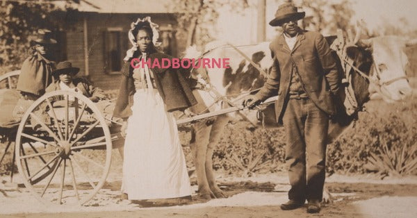 1910 USA Pinehurst NC African-American family, golf