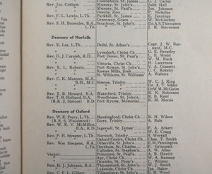 1931 Canada London ON pamphlet synod election new bishop Huron Diocese