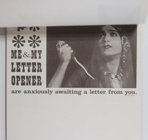 1964 USA Cincinatti OH Paula Presents ‘At the Movies’ stationery