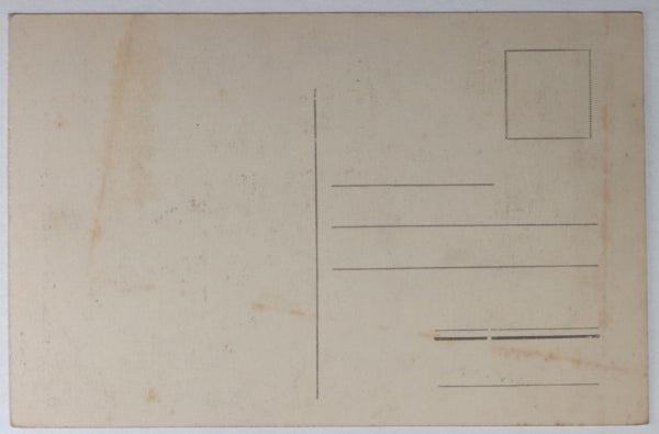 c. 1920 France carte postale parachutiste Reine Givrod