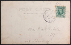 1907 USA photo postcard Duden’s General Store Toledo OH