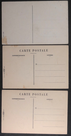 c.1910 France  cartes postales 'Paris la Nuit'