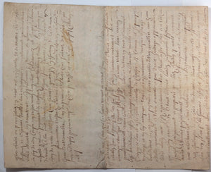 1796 France Révolution Nantes congé absolu 4e bataillon de l’Orne 