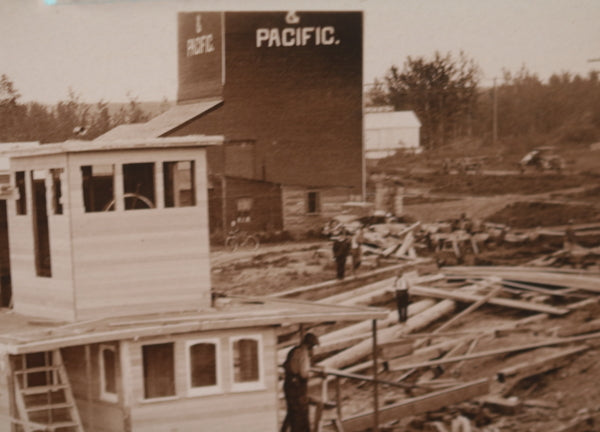 1930 Canada Alberta Peace River photo postcard HBC vessel Buffalo Lake