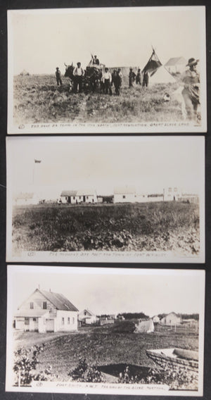 c. 1920 Canada 12 photo postcards NWT and Northern Alberta