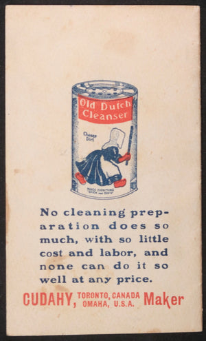 c. 1910 Canada pamphlet Old Dutch Cleanser suggested uses
