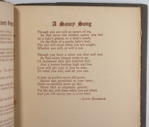 1922 Canada Toronto Women's Press ‘Verse & Reverse’ (L.M. Montgomery)