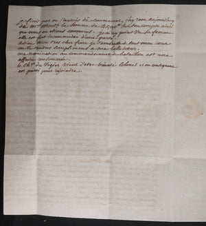 1762 France Paris lettre Guerre 7 ans,nouvelles militaires