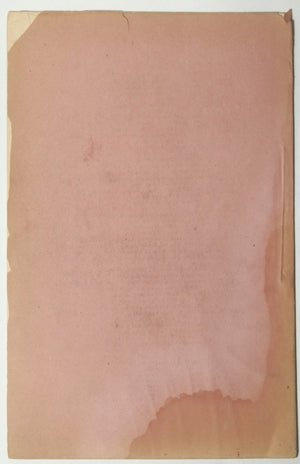 1860 Canada political pamphlet “The Canadian Orange Minstrel” McBride