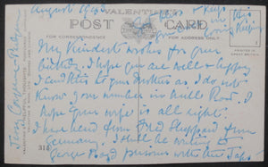 UK WW2 inspirational poem postcards quoted by George VI 1939