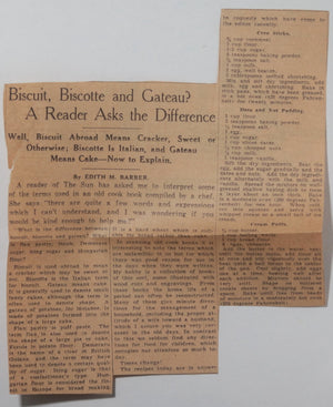 1933 & 1934 USA Bond Bread Cook Books