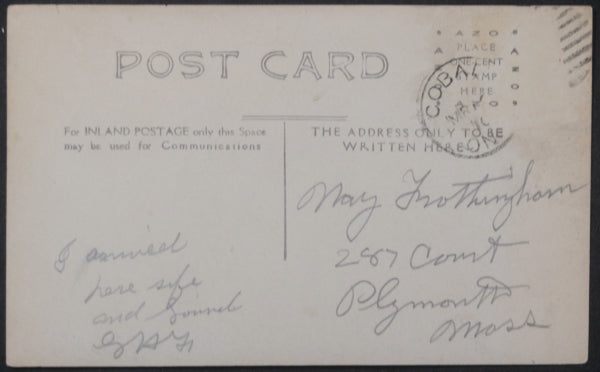 c.1910 Canada photo postcard Mugsley Concentrator, mining Cobalt ON