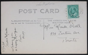 1908 Canada photo postcard Right of Way mine, Cobalt Ontario Silver Rush