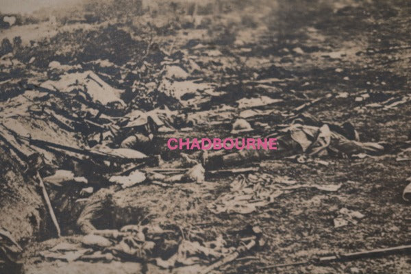 Guerre 14-18 CPA tranchée française après bataille Chilly-Somme