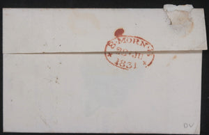 1831 UK London letterhead Wilkinson & Kidd Saddlers, Lady Wyndham