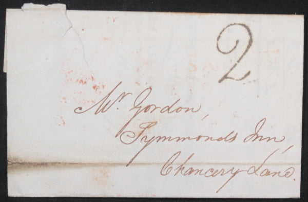 1831 UK London letterhead Wilkinson & Kidd Saddlers, Lady Wyndham
