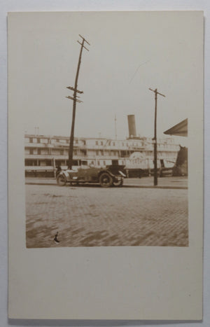 c.1910 Canada Quebec set of 6 RPPC photo postcards hunters at camp
