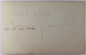 c.1910 Canada Quebec set of 6 RPPC photo postcards hunters at camp