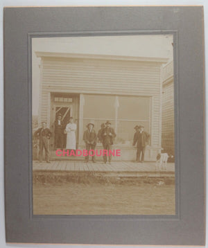1903 Canada Medicine Hat Assiniboia  photo of storefront