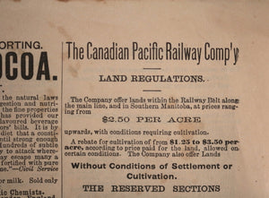 1884 Canada religious pamphlet The Presbyterian Record