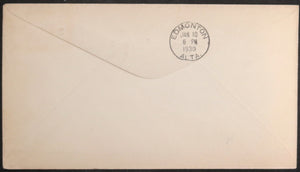 1929 Canada two First Flight Covers Wrigley NWT – Fort Mac AB