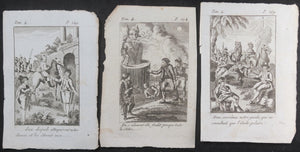 1811 France Paris 18 gravures Robinson Crusoé Tomes 1-4