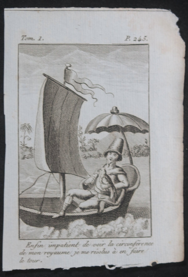 1811 France Paris 18 gravures Robinson Crusoé Tomes 1-4