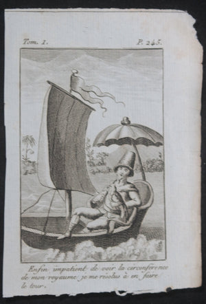 1811 France Paris 18 gravures Robinson Crusoé Tomes 1-4