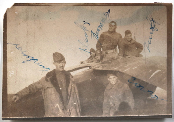 WW1 1918-19 set of 8 photos UK/France USA AEF 199th aero squadron
