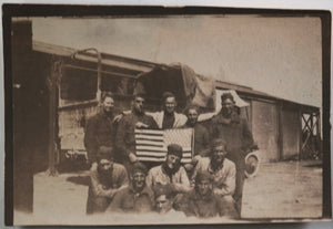 WW1 1918-19 set of 8 photos UK/France USA AEF 199th aero squadron