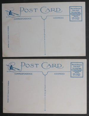 1920-1933 USA  four humoristic Canadian Prohibition postcards