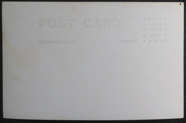 USA Hawaii humorous postcard promoting Waikiki beach (WW2?)