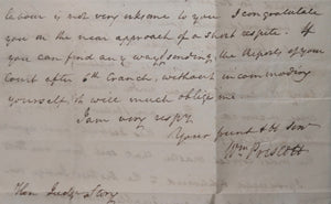 1817 USA letter Boston lawyer to Supreme Ct. Judge Story in Washington