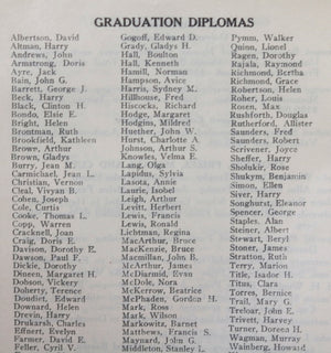 1932- 33 Canada Torpmto pamph;et Commencement Jarvis Collegiate