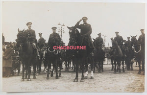 1919 WW1 Liege Belgium photocards parade Canadian troops