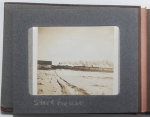 1907-08 Canada photo album Munroe Siding Lumber Camp Northern Ontario