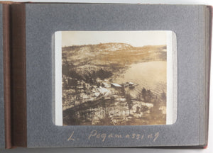 1907-08 Canada photo album Munroe Siding Lumber Camp Northern Ontario